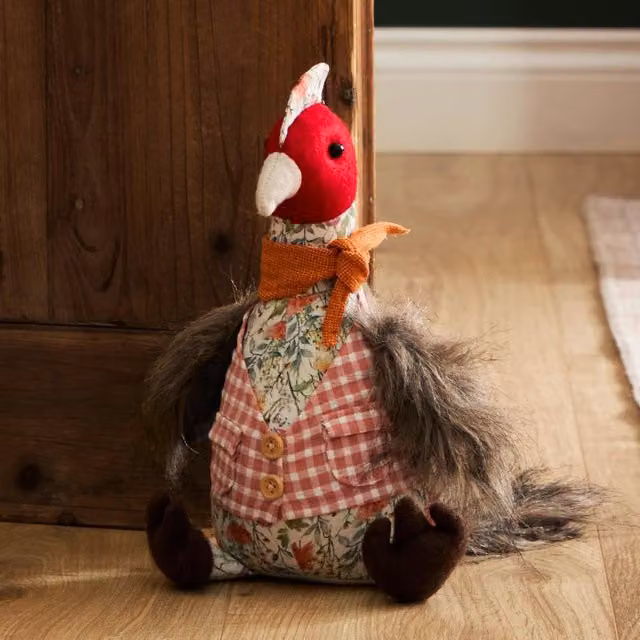 Voyage Maison Phineas Pheasant Floral Printed Door Stop in Multicolour – 1