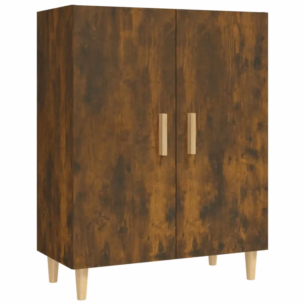 Berkfield Home Smoked Oak Sideboard in Brown, W/D/H: 70 x 34 x 90 cm – 2
