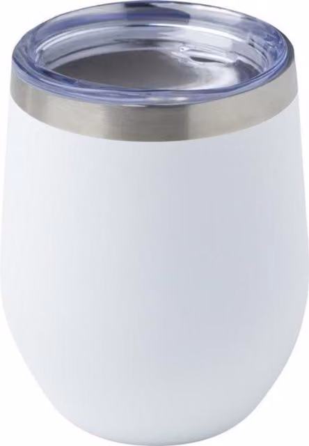 Corzo White Travel Mug 350ml