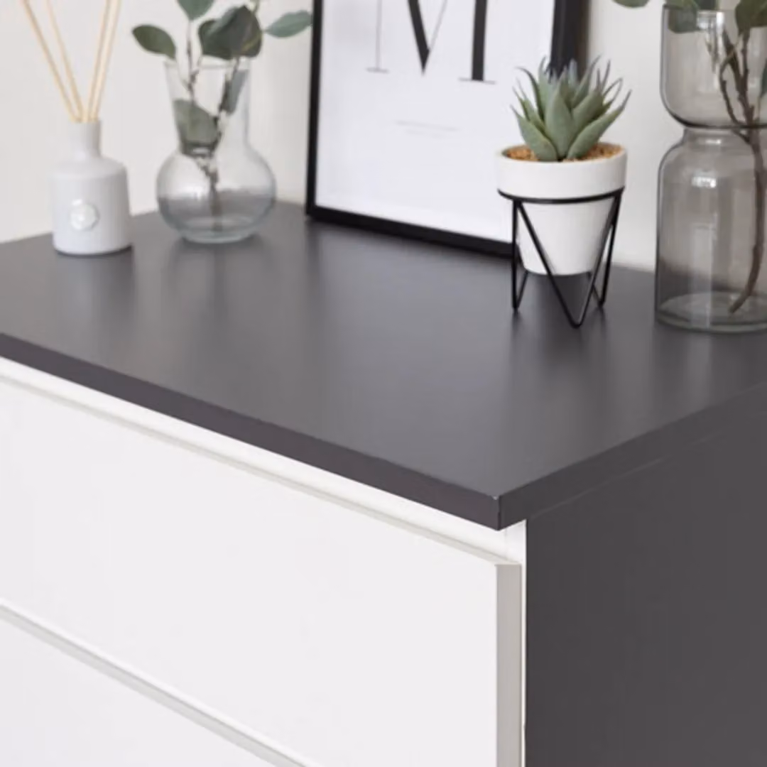 D-C-Fix Matt Anthracite Self Adhesive Vinyl Wrap Film in Dark Grey, W: 67.5 cm x L: 500 cm – 2