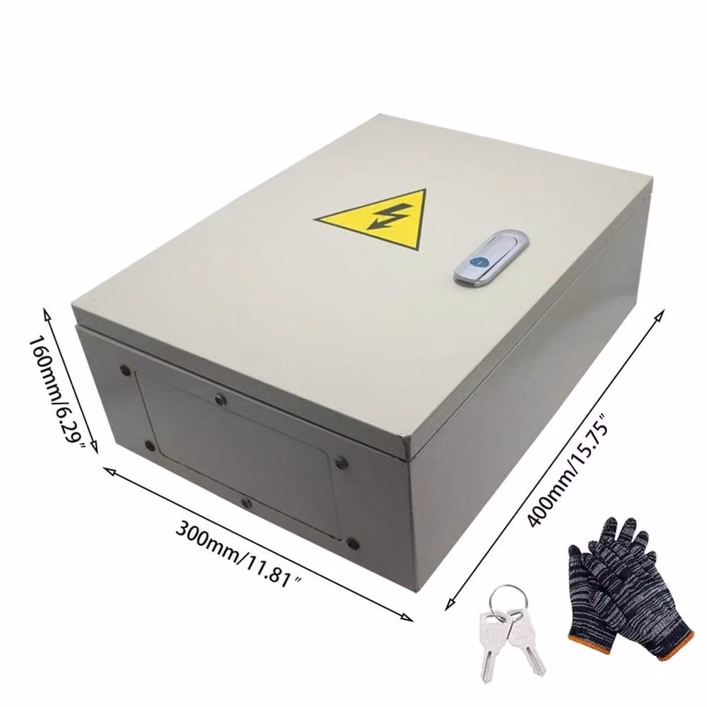 Ventryn IP65 Waterproof Electric Enclosure Distribution Box in Grey – 2