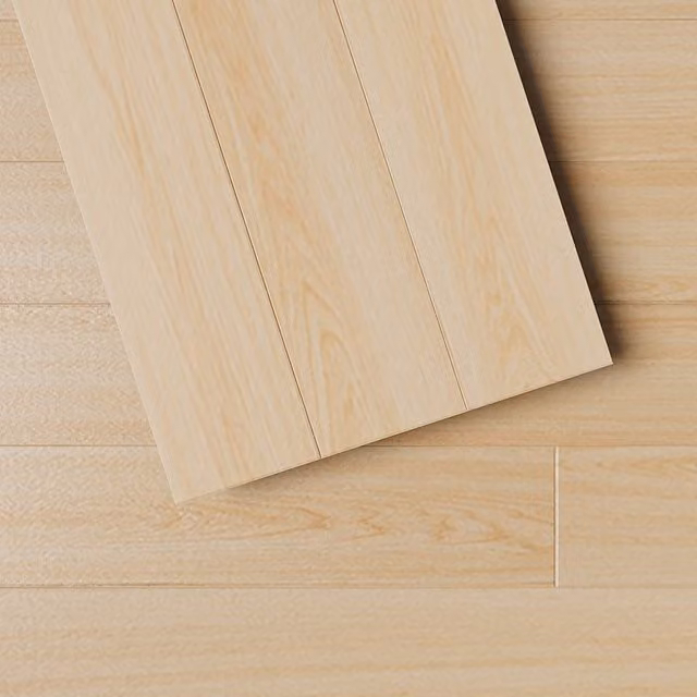 Komore 36 Piece Rustic Wood Grain Self-Adhesive PVC Plank Flooring in Brown, Yellow and Beige