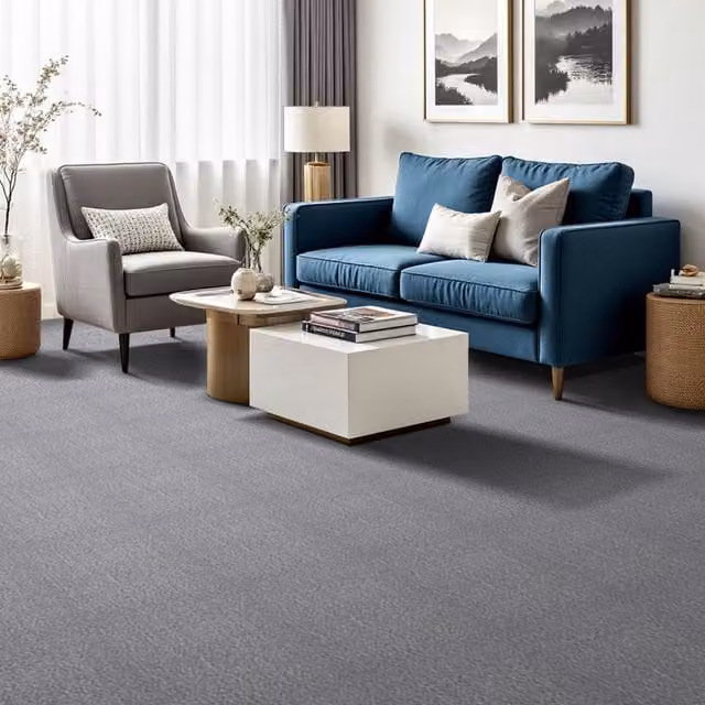 Lifeideas 20-Pack Grey Polypropylene Glue Down Carpet Tiles
