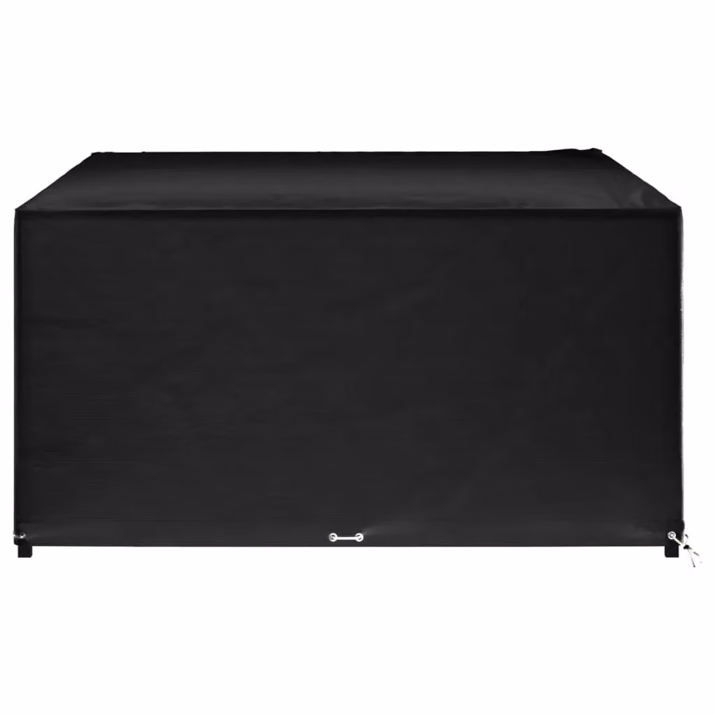 Berkfield Home Rectangular Garden Furniture Cover with 16 Eyelets, Black, W: 278 cm, D: 204 cm, H: 105 cm – 4