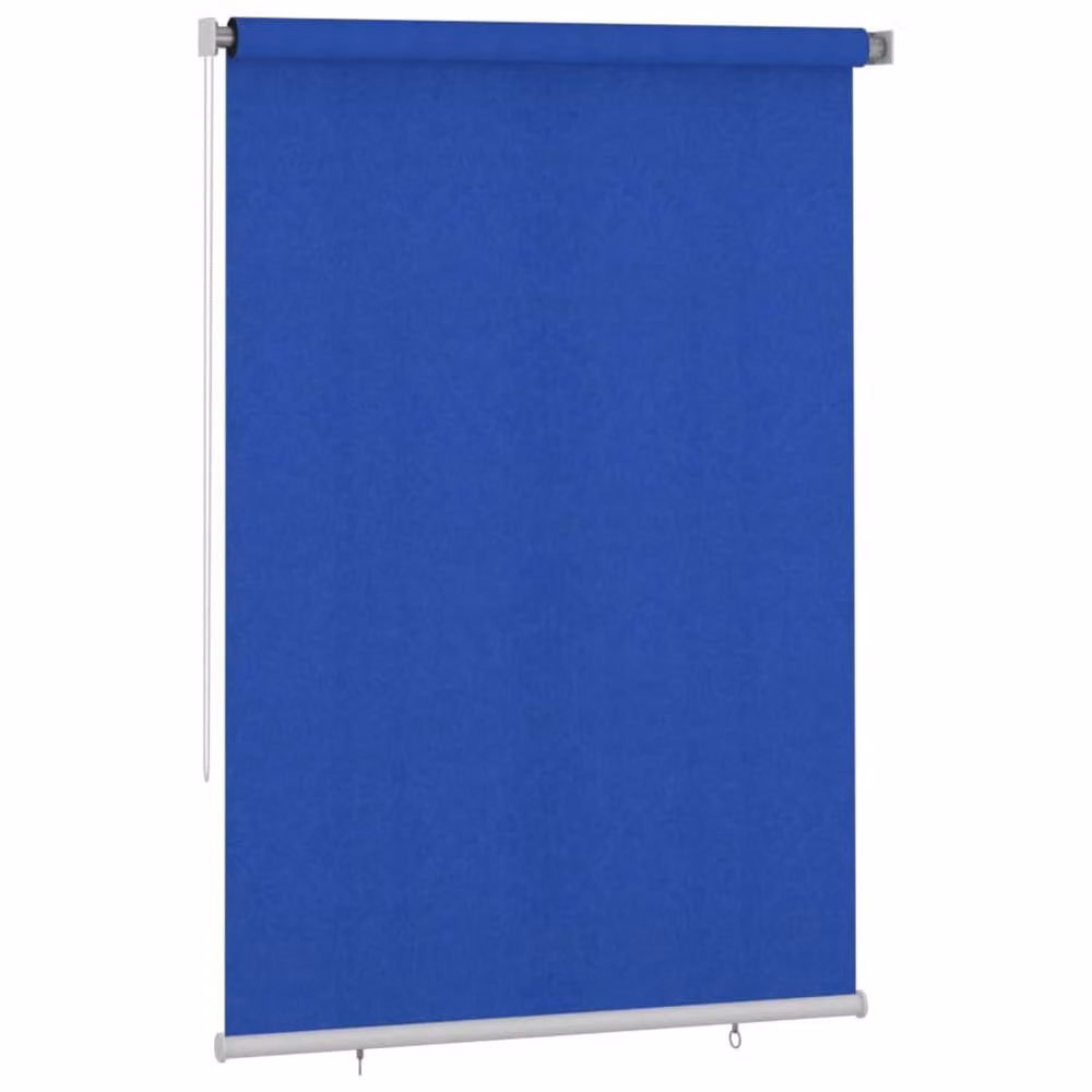 Berkfield Home Outdoor Roller Blind, Blue HDPE, W: 160 cm, H: 230 cm – 2