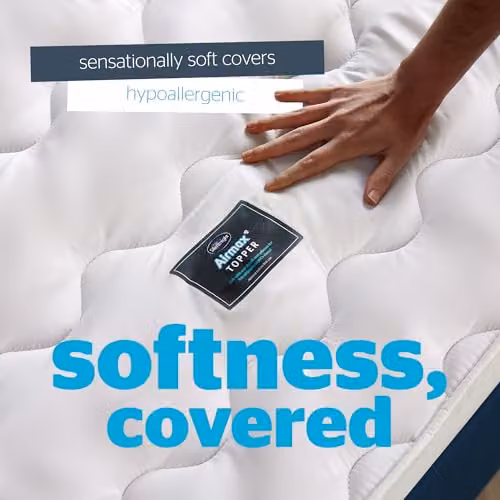 Silentnight Airmax Mattress Topper, White – 5