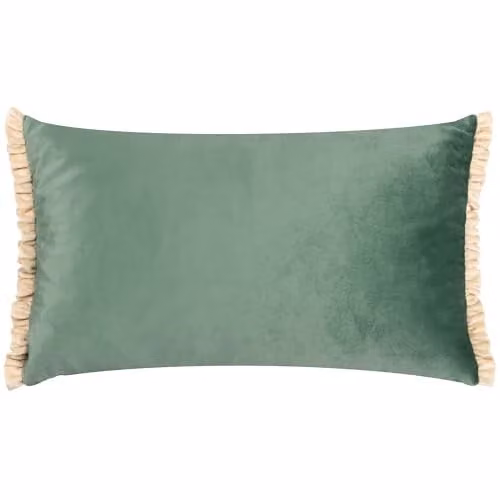 Wylder Tilly Blue Velvet Reversible Rectangular Cushion W/D/H: 30 x 30 x 50 cm – 4