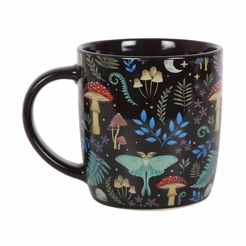 Uniqueful Floral Ceramic Mug, Multicolour, 340 ml – 3