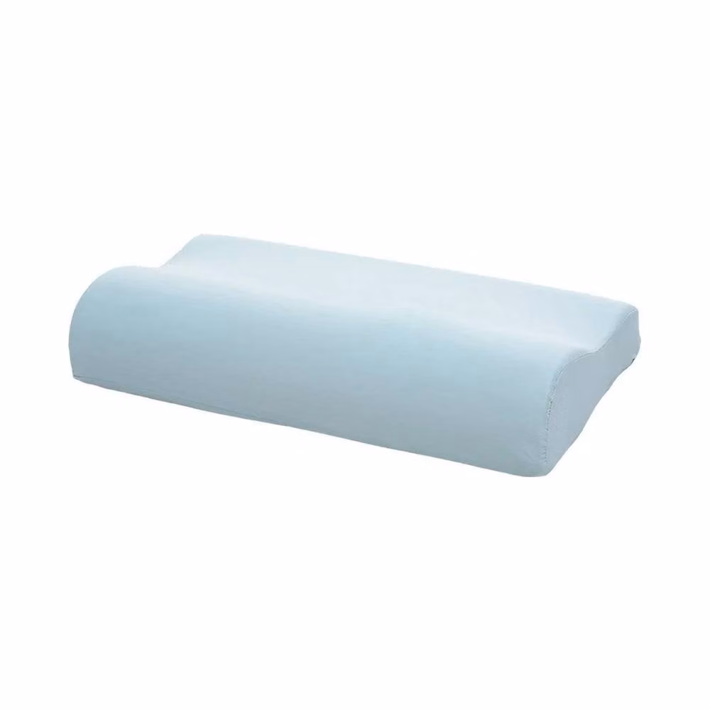 PAWNORA Cooling Memory Foam Pillows, 2 Pack, Duck Egg Blue and Green – 1