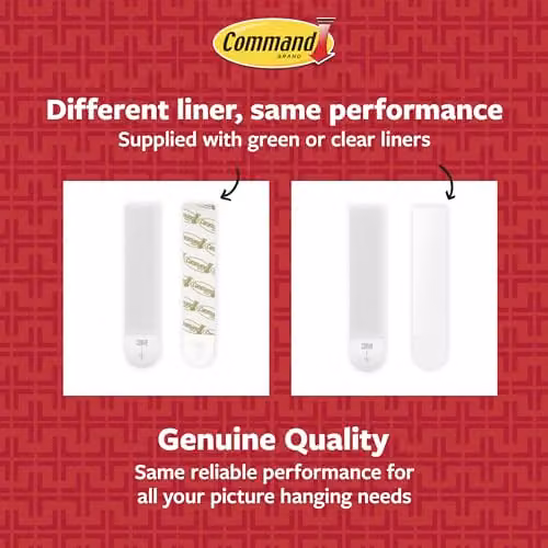 3M Command Picture Hanging Strips Small, White, 4 Pairs (8 Strips) – 8