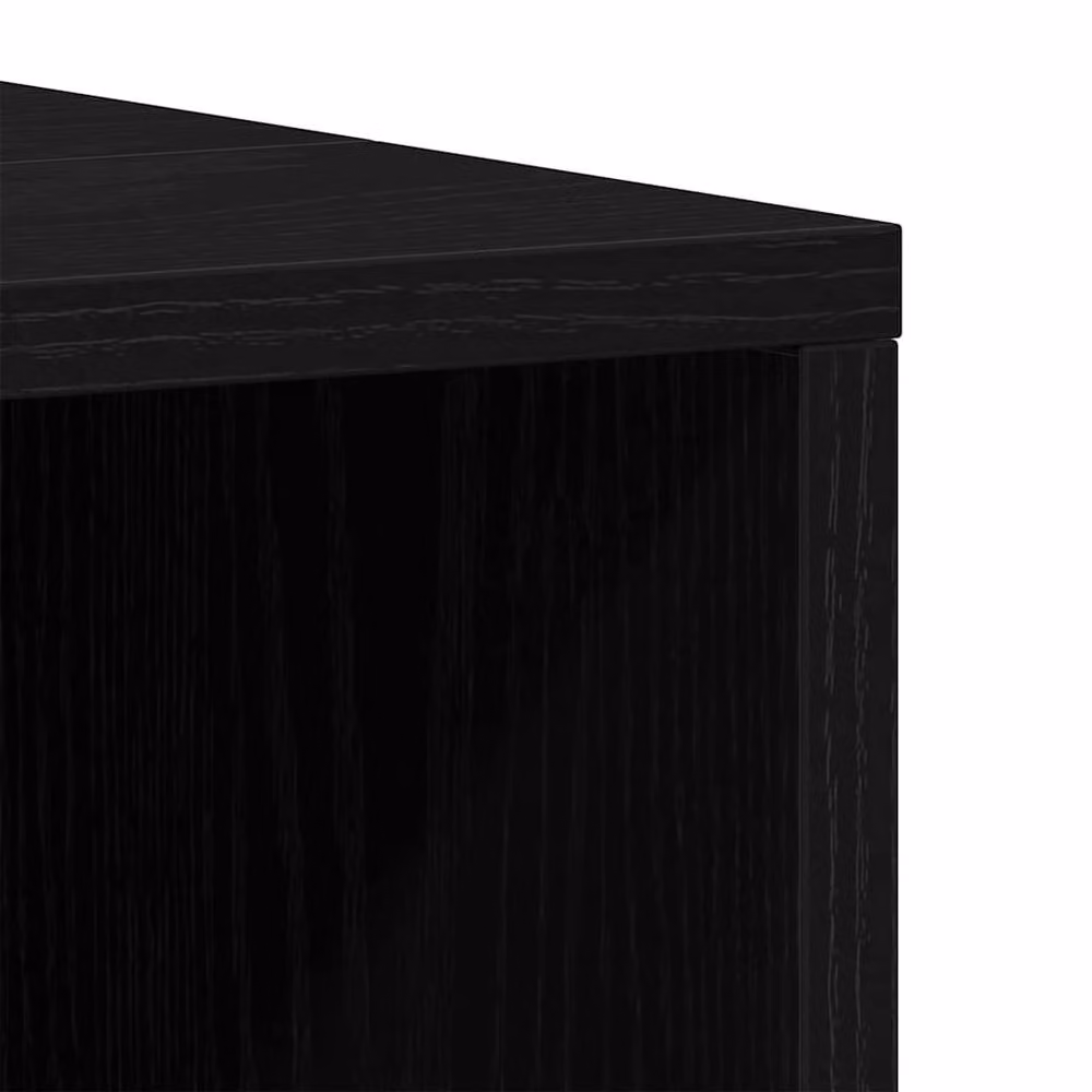 Berkfield Home Black Oak Sink Cabinet W/D/H: 80 x 33 x 60 cm – 7