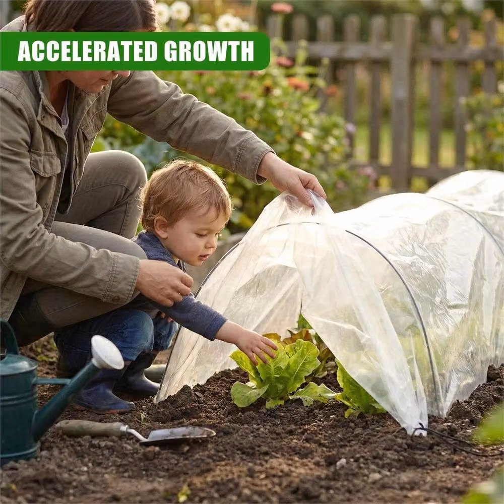 Nordara Plant Protection Polytunnel Cloche Greenhouse Cover in Transparent – 5