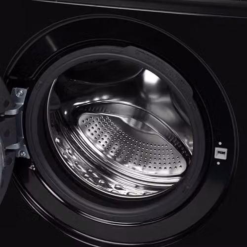 Willow WWDE8514BL Front Loading Washer Dryer, 8kg Wash/5kg Dry, 1400 Spin, Black – 7