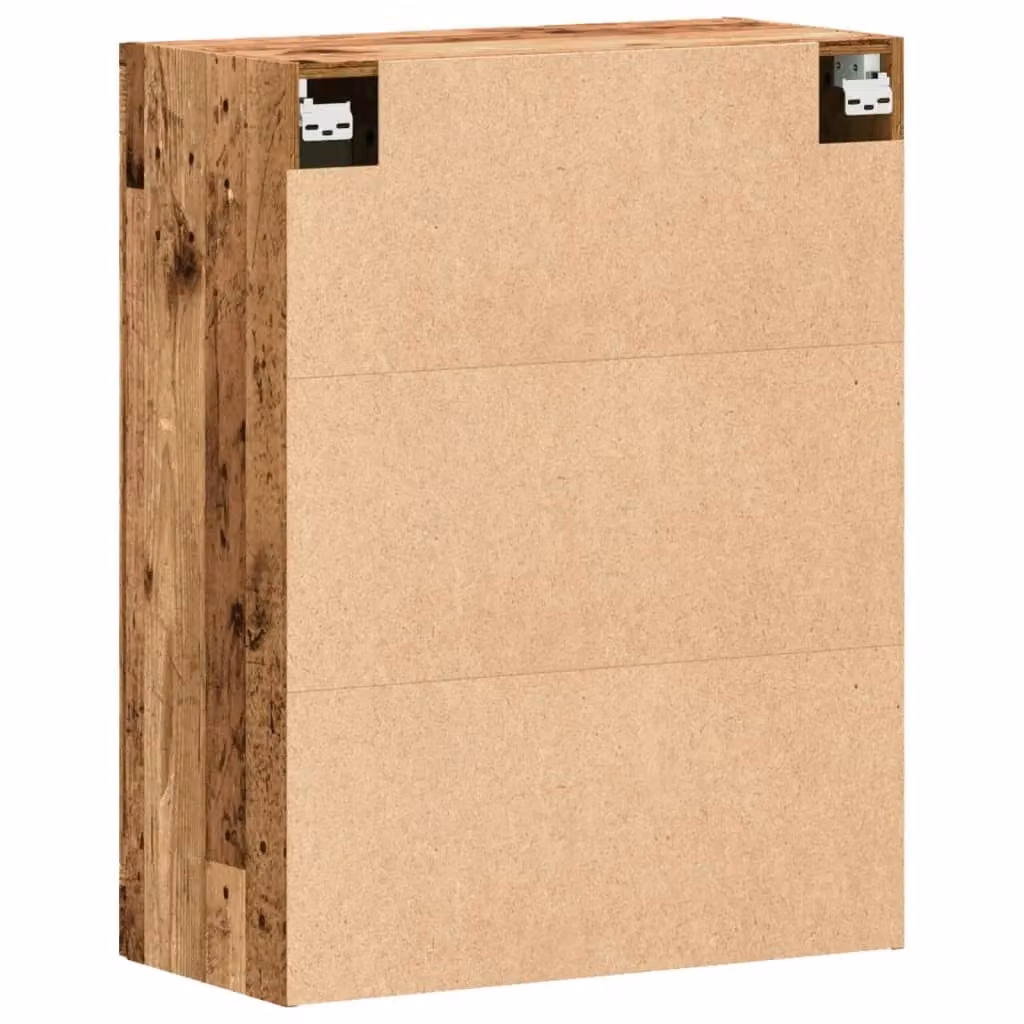Berkfield Home Wall Mounted Rustic Cabinet in Brown Old Wood, W/D/H: 69.5 x 34 x 90 cm – 5