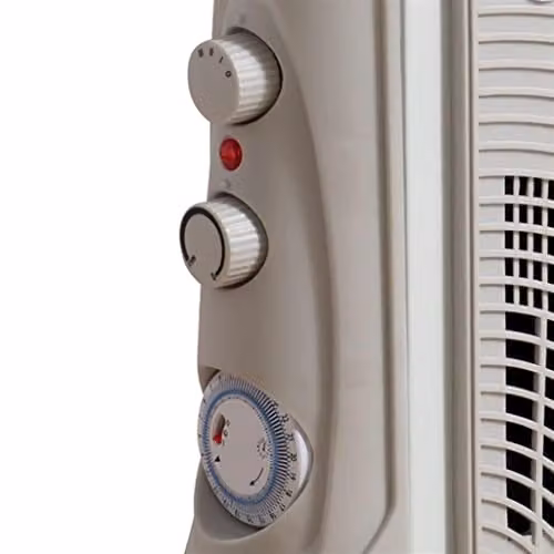 Daewoo 2000W White Freestanding Convector Heater with Thermostat and Timer – 2