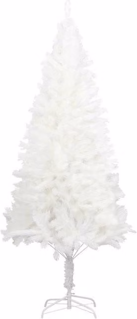 Berkfield Home Lifelike Artificial White Christmas Tree, Height: 210 cm