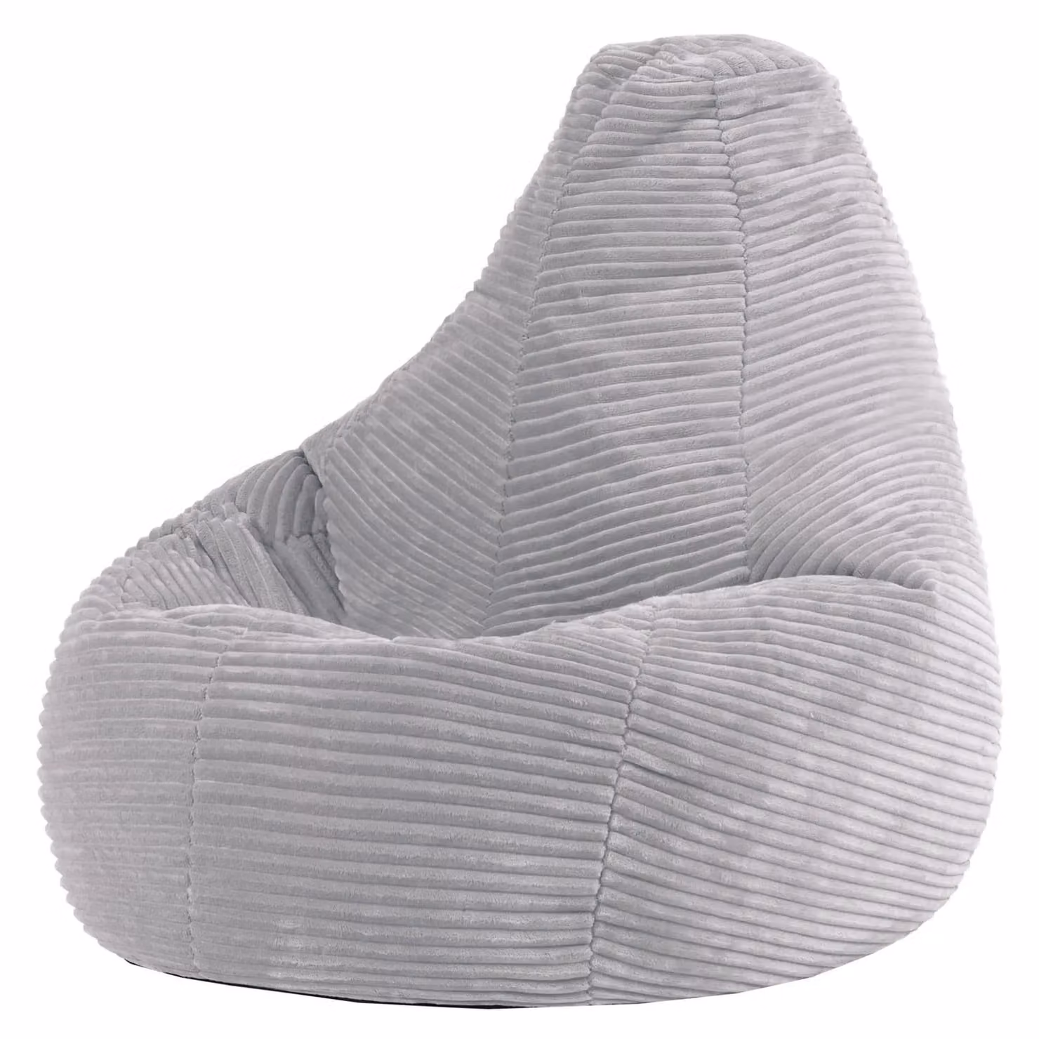 icon Pack of 2 Dalton Kids Corduroy Beanbags in Light Grey – 3