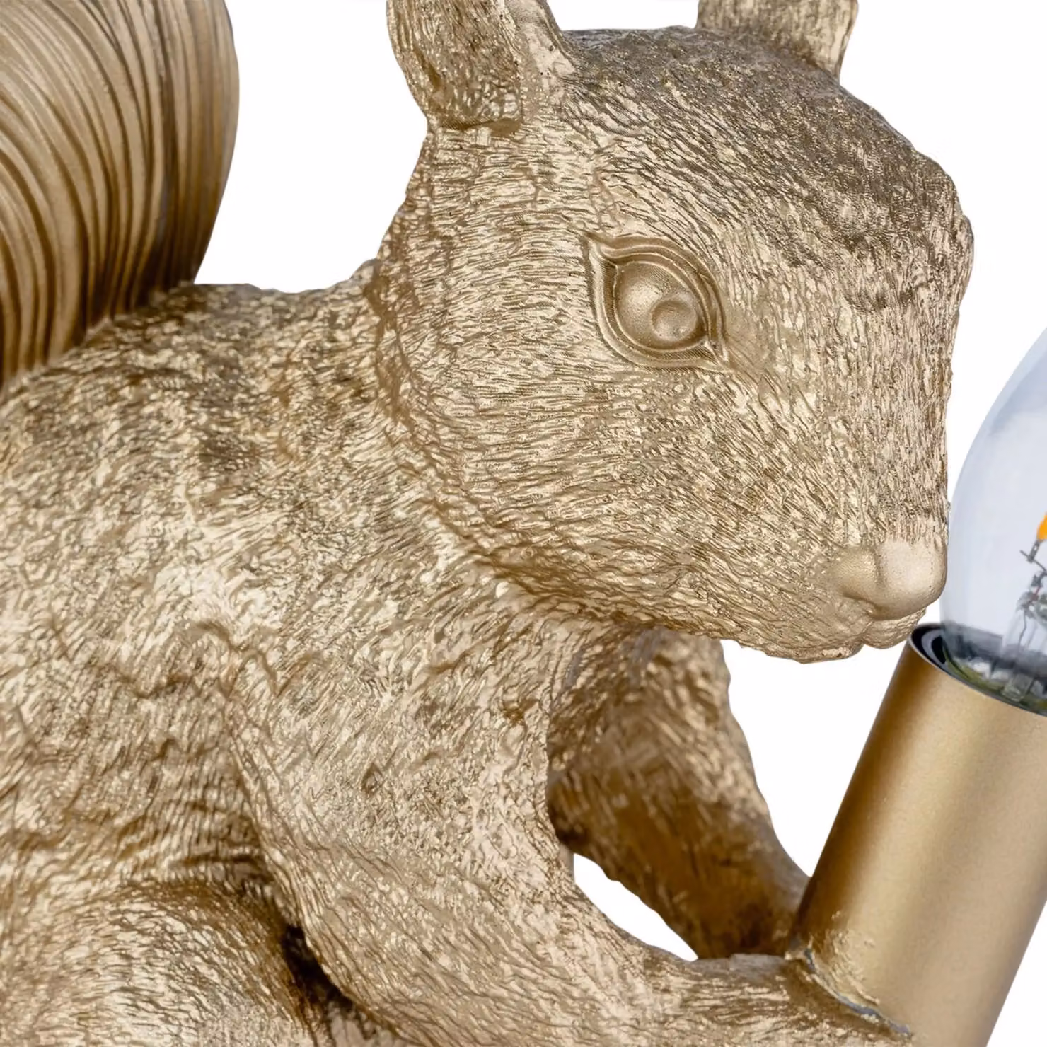 First Choice Lighting Squirrel Gold Table Lamp – 2