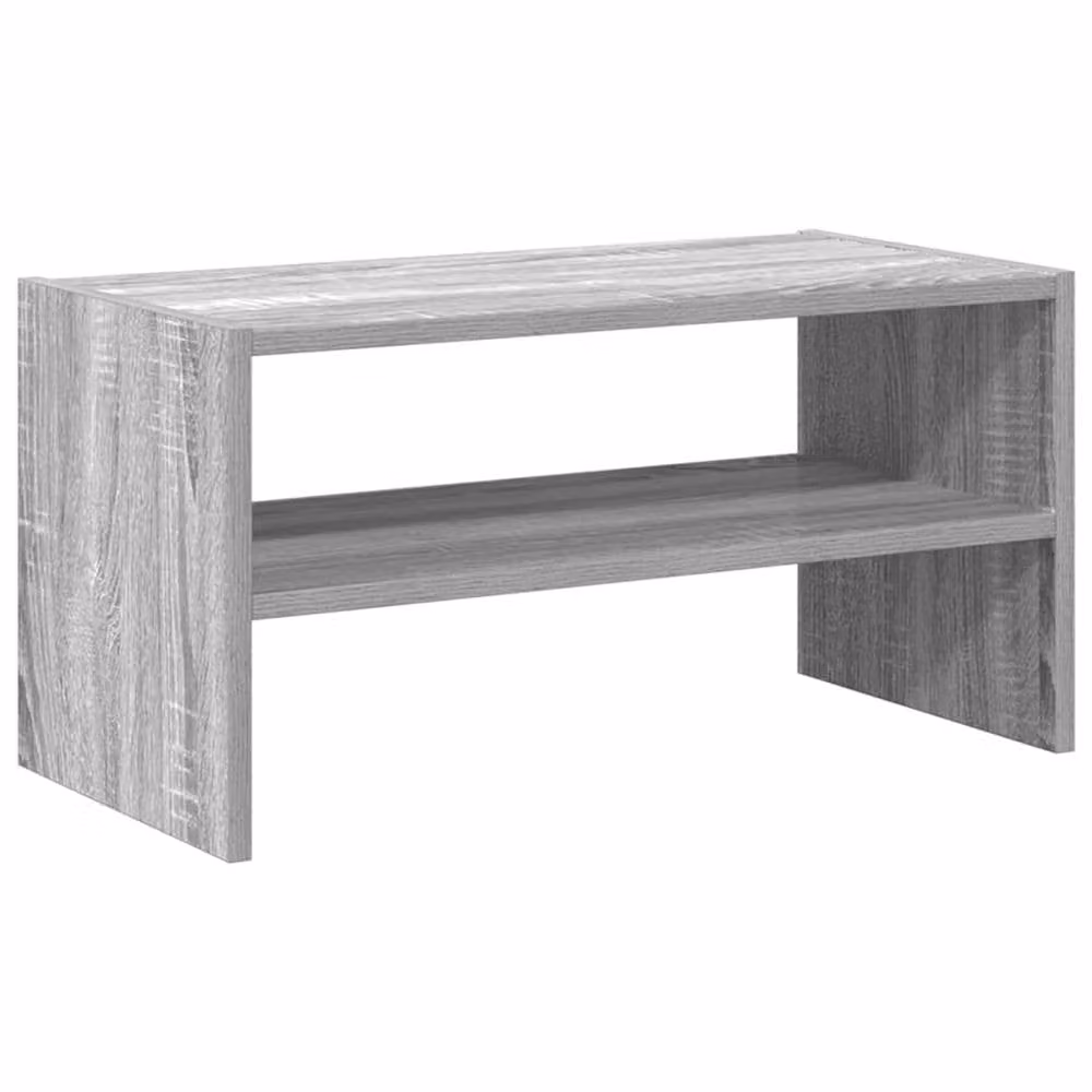 Berkfield Home Stackable Shoe Rack in Grey Sonoma, W: 60 cm, D: 30 cm, H: 30.5 cm – 2