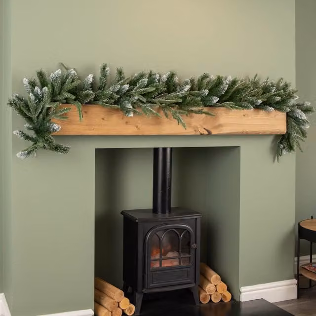 Premier Christmas 1.8m Fairmont Fir Artificial Green Garland – 1