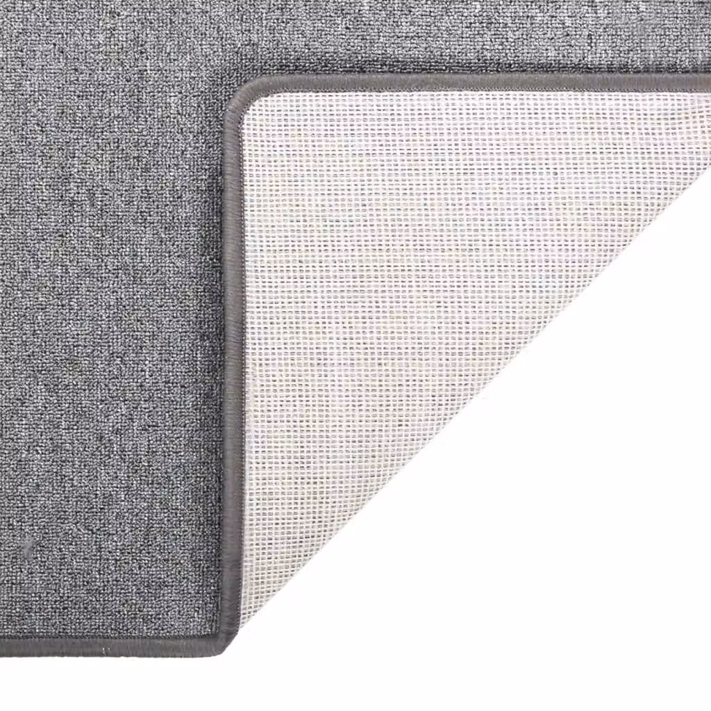 Berkfield Home Grey Rectangular Carpet Runner, W: 50 cm, L: 250 cm – 3