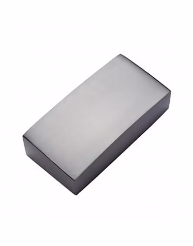 Blueprint Joinery Contemporary Flat Square Half Newel Cap in Brushed Silver for 90x45mm Posts – 1