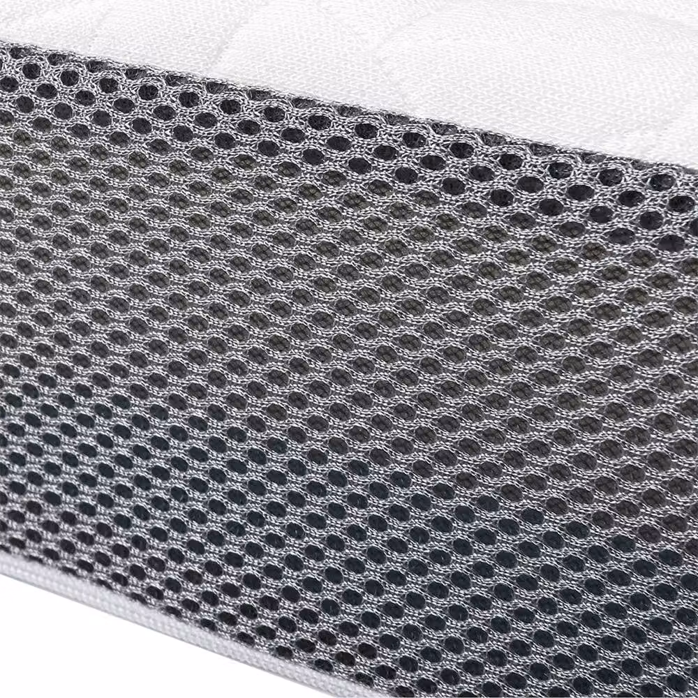 Lavio White Dual-Layer Memory Foam Mattress Topper with Removable and Washable Cover – 3