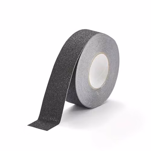 Durable Duraline Grip Non-Slip Floor Tape, Black, W: 50 mm, L: 15 m