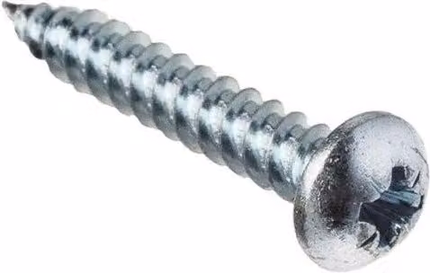 Hargreaves Premier Galvanised Silver Universal Gutter Fixing Screw, 30mm