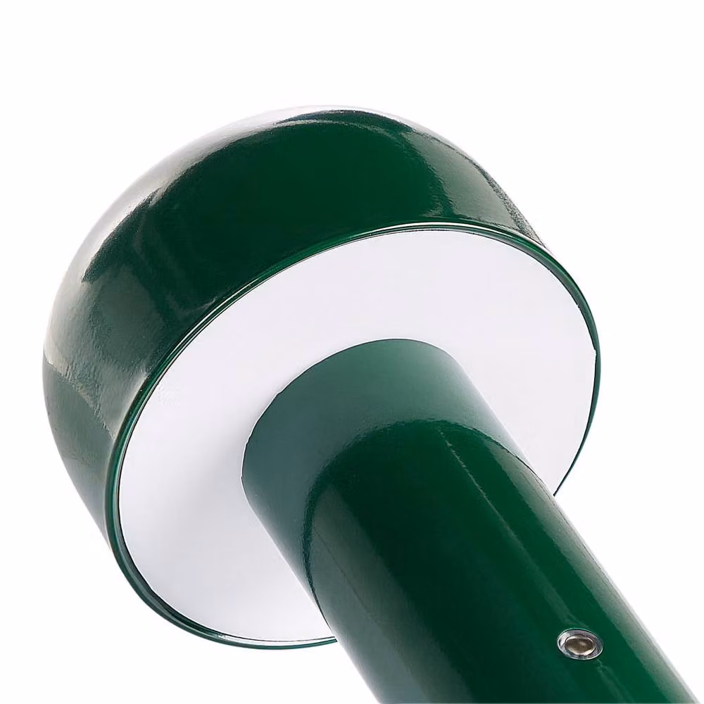 Wyld and Coco Green Metal Table Lamp with Touch Dimmer, 3-Temperature LED and USB Port – 4