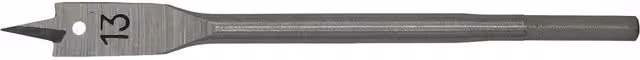 Loops Silver Fully Hardened Wood Drill Bit with Hex Shank, Diameter: 13 mm, Length: 152 mm – 1
