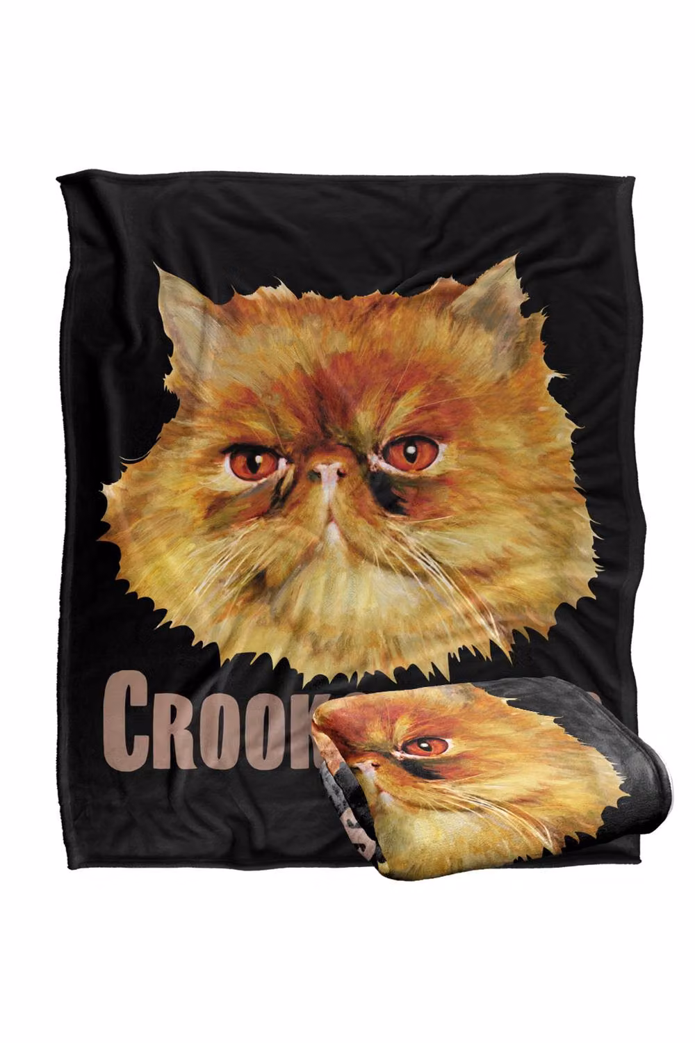LOGOVISION Harry Potter Crookshanks Super Soft Fleece Throw Blanket, Multicolour, W: 152.4 cm x L: 127.0 cm – 7