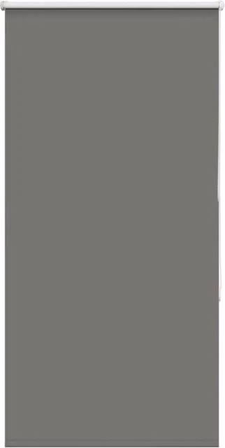 Berkfield Home Grey Blackout Roller Blind, Thermal Insulating Polyester, W: 85 cm, H: 175 cm – 1