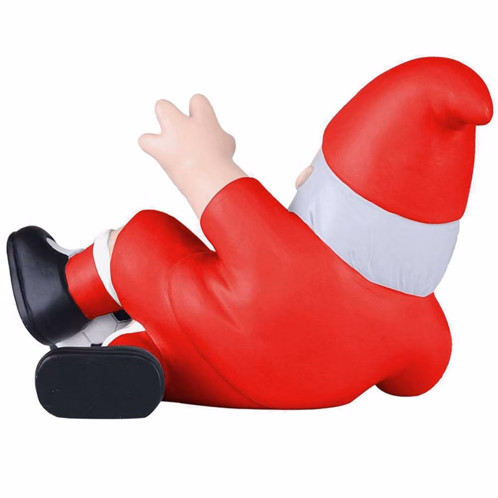 Liverpool FC Sliding Tackle Garden Gnome in Red Plastic Tabletop Ornament – 2