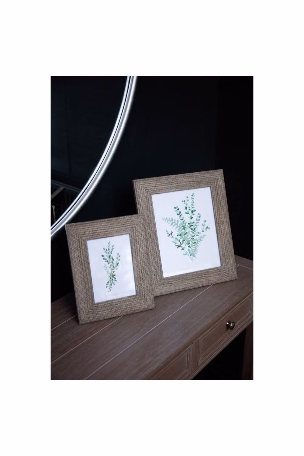 KDMD Woven Rectangular Single Photo Frame in Grey, 4x6 inch – 3