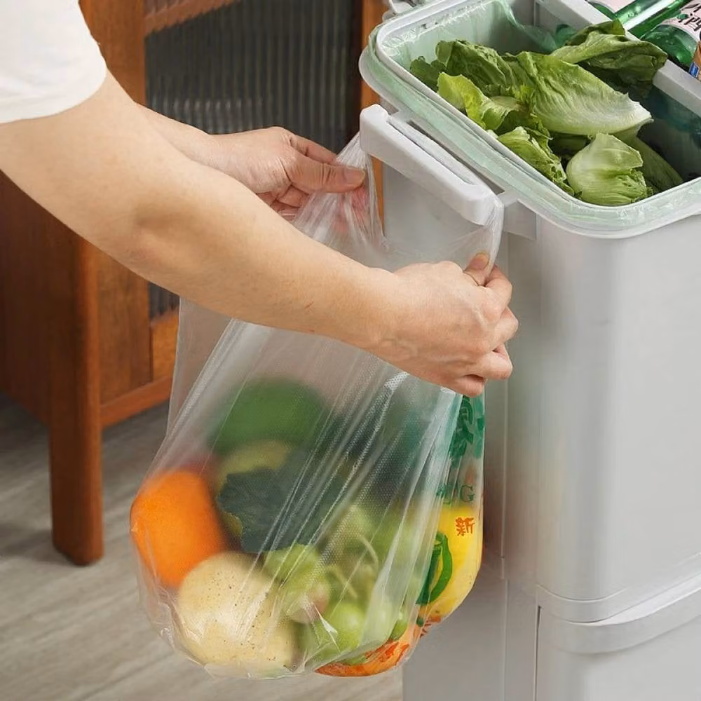SPETLEK White Kitchen Rubbish and Recycling Waste Bin with Removable Inner Bucket – 3