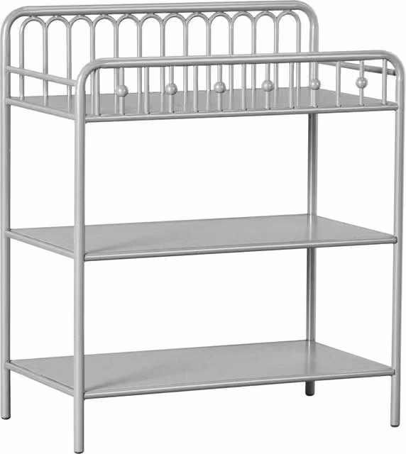 Monarch Hill Ivy Metal Changing Table in Grey