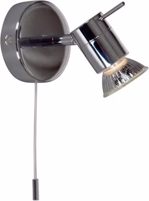 Netlighting Chrome Silver IP44 Bathroom Wall Spotlight