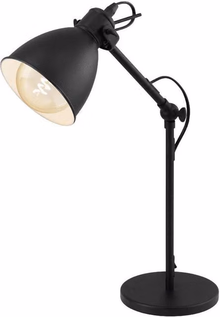 Eglo Priddy Metal Task Table Lamp in Black – 1