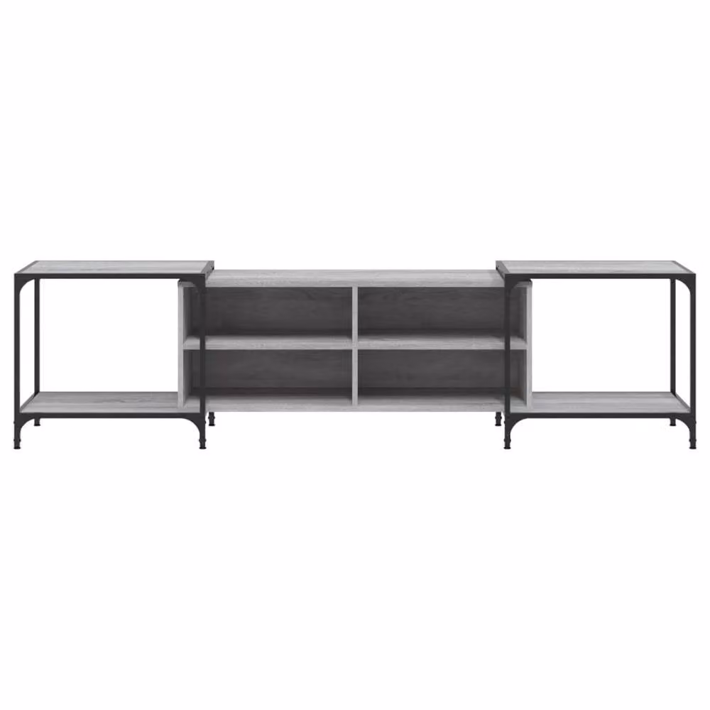 Berkfield Home Grey Sonoma TV Cabinet W: 203 cm, D: 50 cm, H: 37 cm – 3