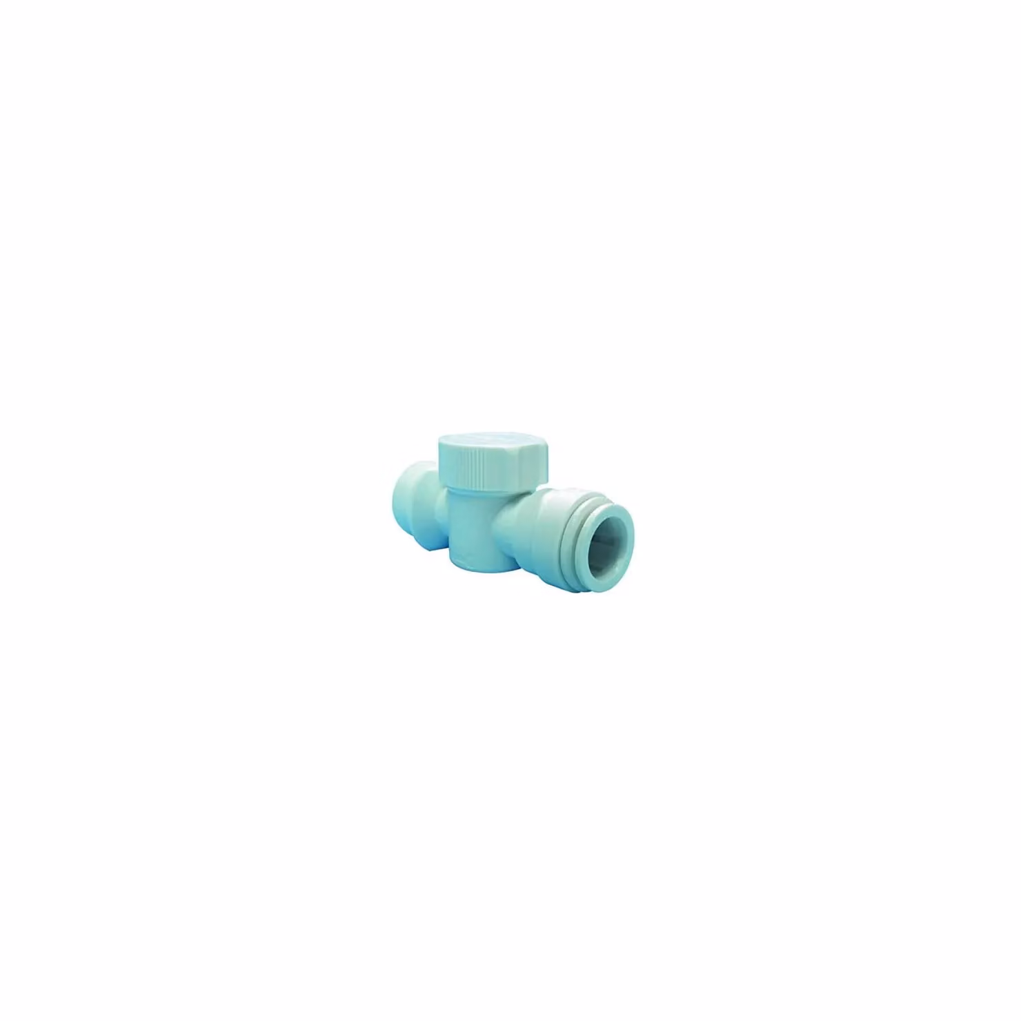 John Guest Appliance Tap 15mm x 3/4 inch in White Matt