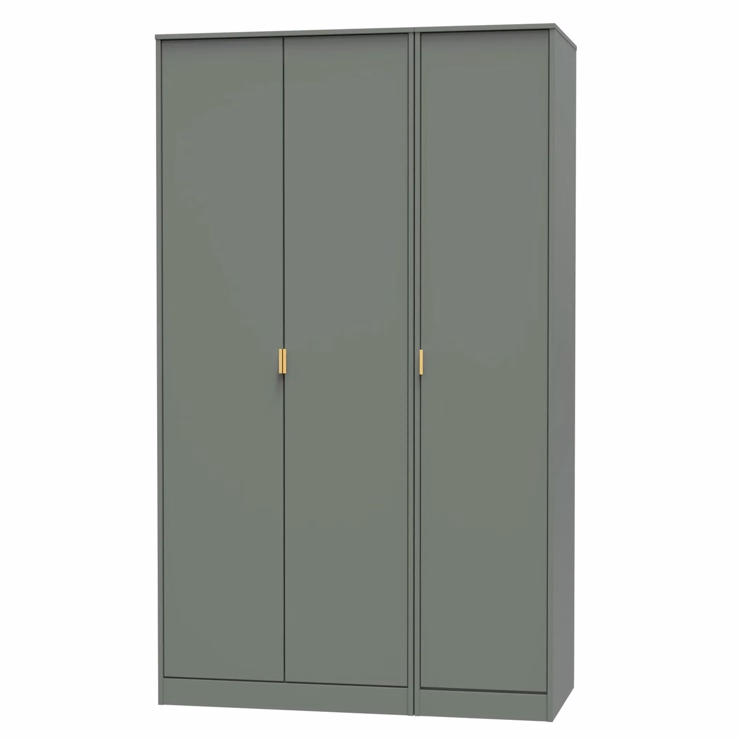2 U Tamworth Ready Assembled 3 Door Wardrobe in Pale Green – 2