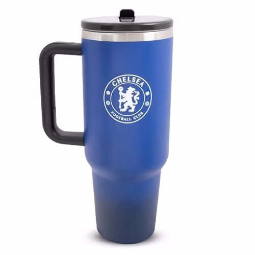 Hy-Pro Officially Licensed Chelsea Thermal Flask with Handle, Blue, 1.18 l – 1