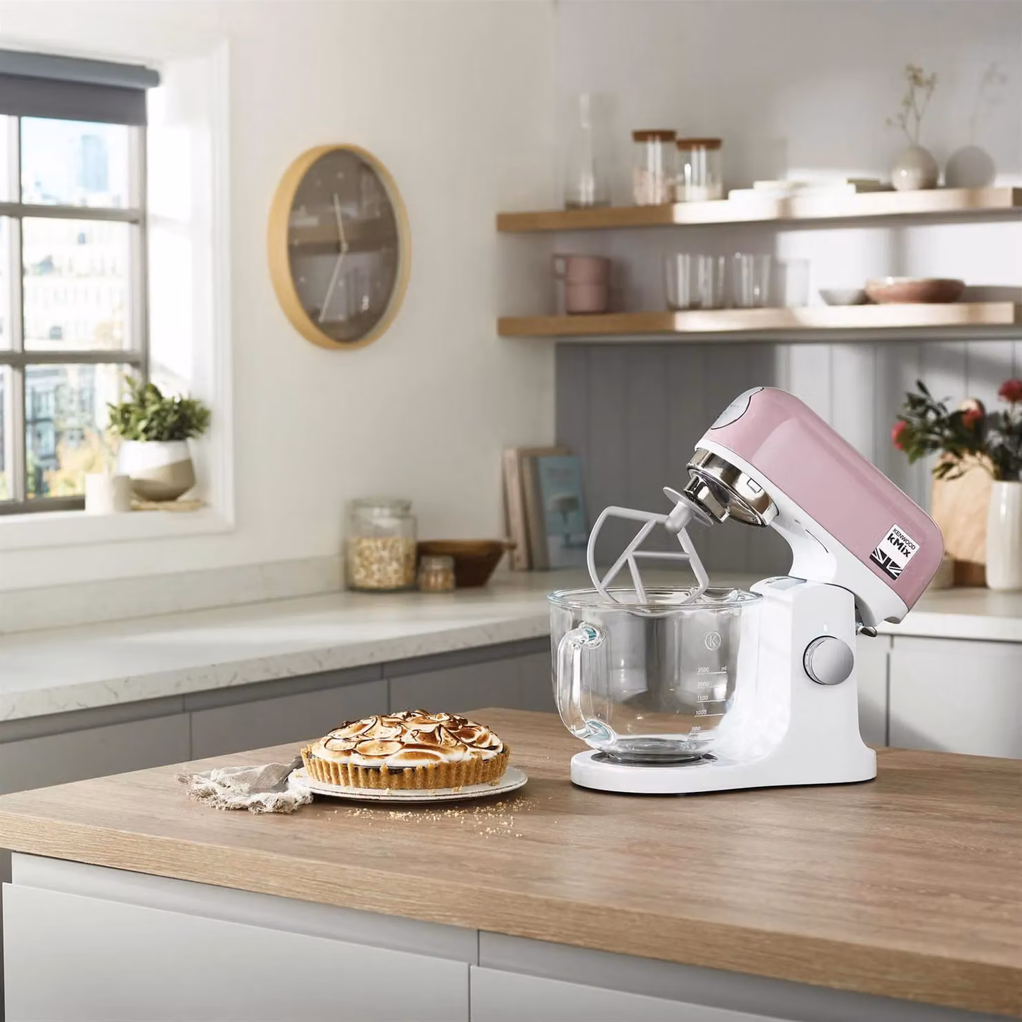 Kenwood kMix 5L Stand Mixer in Pink – 3