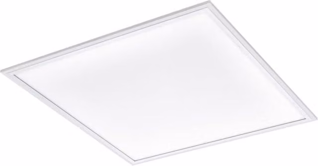 Loops White LED Flush Ceiling Light with Remote Control and Included Bulb – 1
