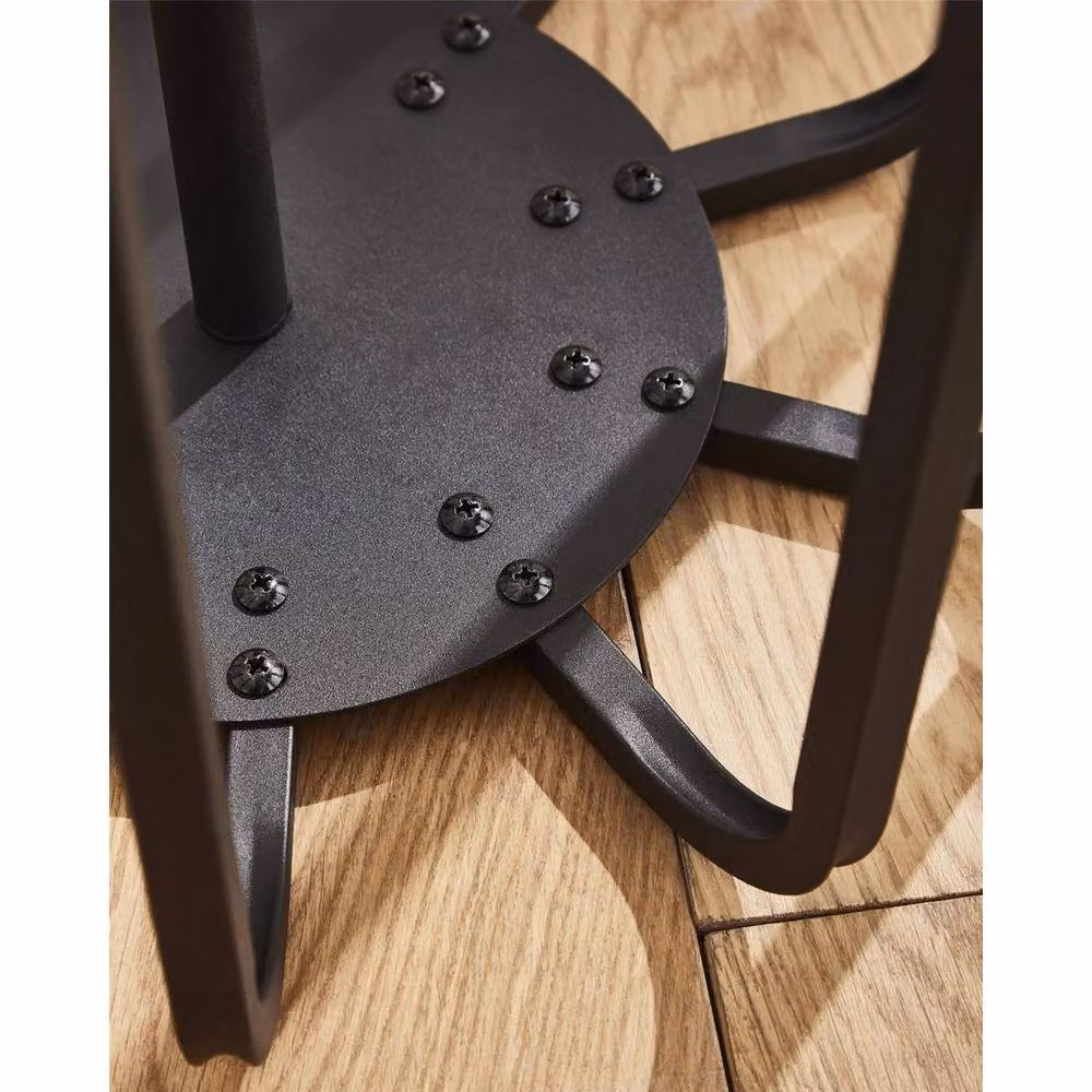 Kelvenix Black Metal Welly Holder Stand for 5 Pairs of Shoes – 4