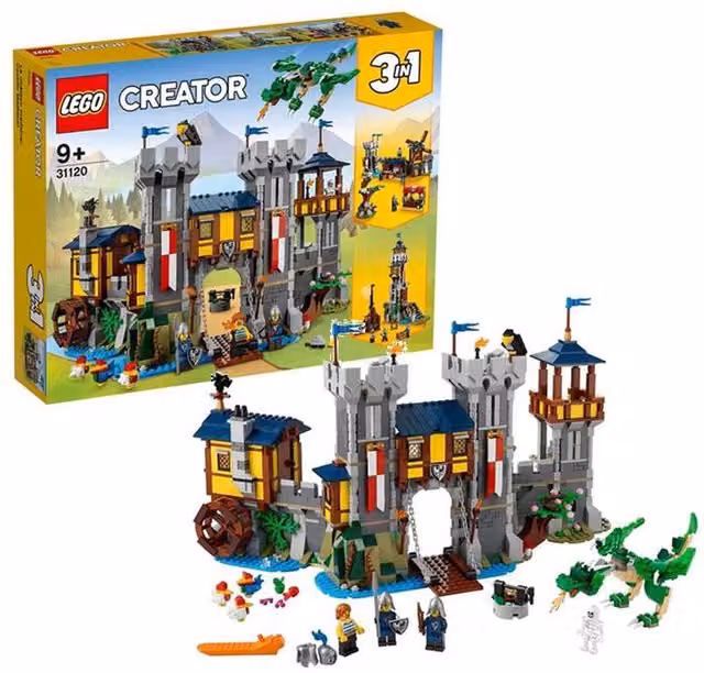 LEGO Medieval Castle Multicolour Creative Building Set