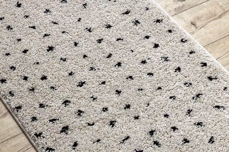RugsX Berber Geometric Boho Runner in Yellow, W/D/H: 80 x 250 x 2.5 cm