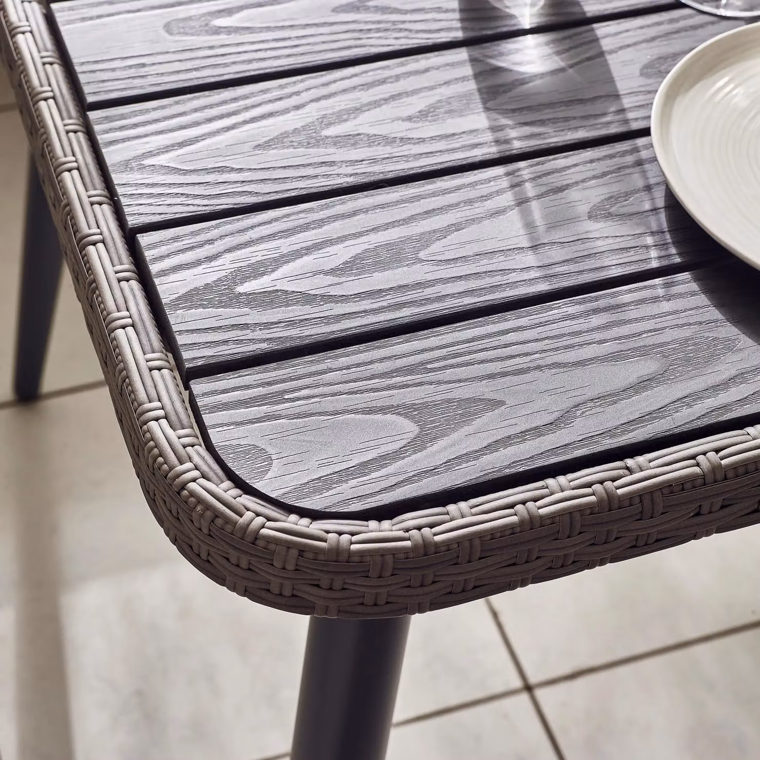 FurnitureboxUK Seychelles Grey 9-Seat Rattan Outdoor Corner Garden Sofa and Table Set – 3