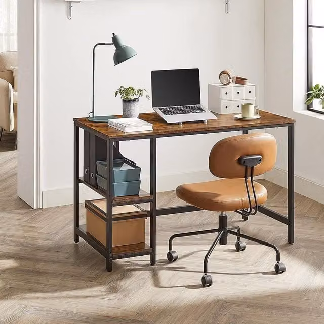 VASAGLE Modern Computer Desk in Brown – 1